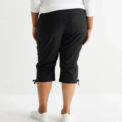 St. John's Bay Womens Plus Skinny Capri Pant