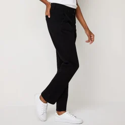 St. John's Bay Women's  Relaxed Fit Girl Friend Chino Pant
