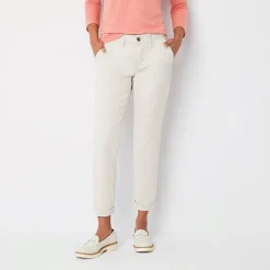 St. John's Bay Women's  Relaxed Fit Girl Friend Chino Pant