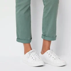 St. John's Bay Women's  Relaxed Fit Girl Friend Chino Pant