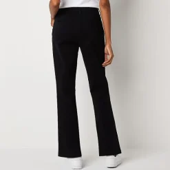 St. John's Bay Women's  Relaxed Fit Girl Friend Chino Pant