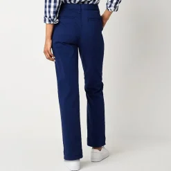St. John's Bay Women's  Relaxed Fit Girl Friend Chino Pant