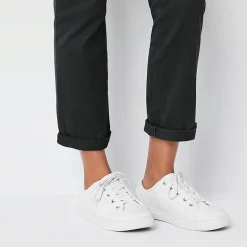 St. John's Bay Women's  Relaxed Fit Girl Friend Chino Pant