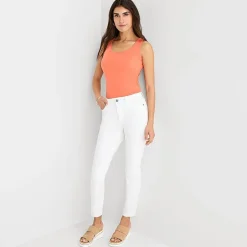 St. John's Bay Womens Scoop Neck Sleeveless Tank Top