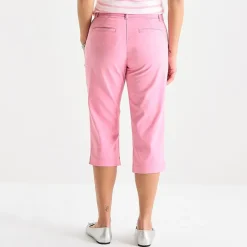 St. John's Bay Womens Secretly Slender Mid Rise Capri Pant