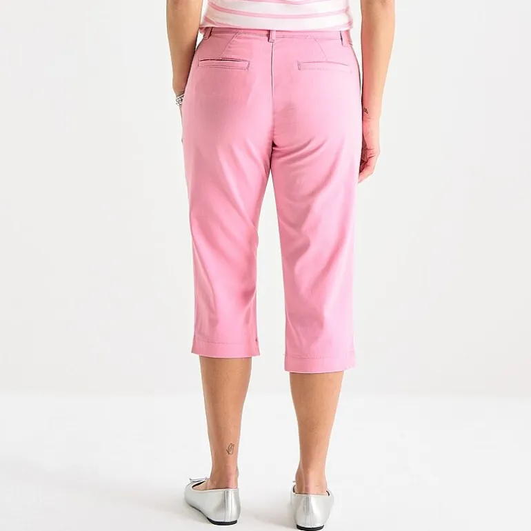 St. John's Bay Womens Secretly Slender Mid Rise Capri Pant