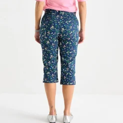 St. John's Bay Womens Secretly Slender Mid Rise Capri Pant