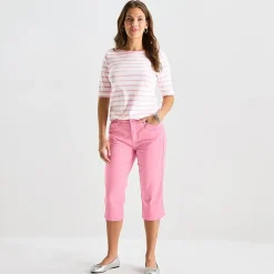St. John's Bay Womens Secretly Slender Mid Rise Capri Pant