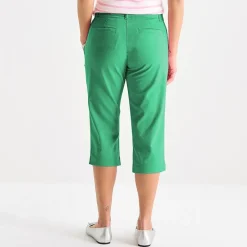 St. John's Bay Womens Secretly Slender Mid Rise Capri Pant