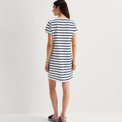 St. John's Bay Womens Short Sleeve T-Shirt Dress