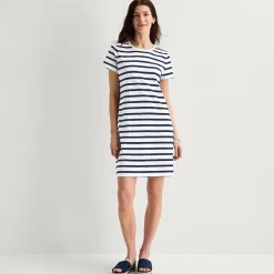 St. John's Bay Womens Short Sleeve T-Shirt Dress