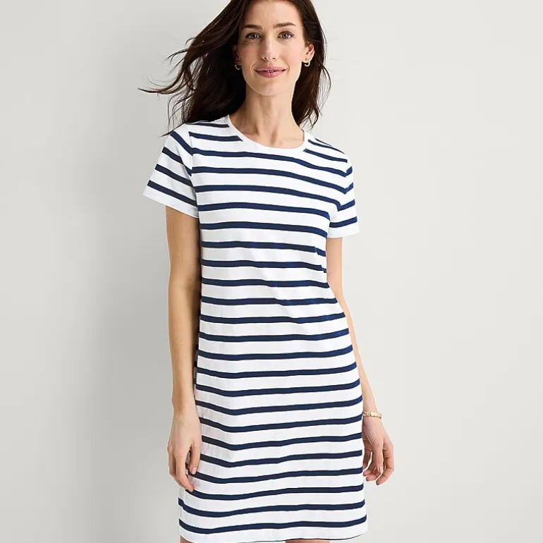 St. John's Bay Womens Short Sleeve T-Shirt Dress