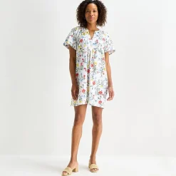 St. John's Bay Womens Short Sleeve Sheath Dress