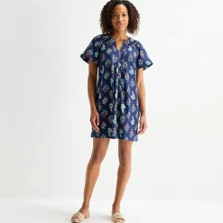St. John's Bay Womens Short Sleeve Sheath Dress