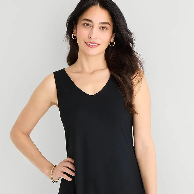 St. John's Bay Womens Sleeveless A-Line Dress