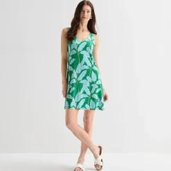 St. John's Bay Womens Sleeveless A-Line Dress