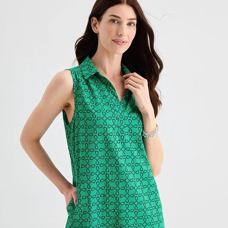St. John's Bay Womens Sleeveless Sheath Dress