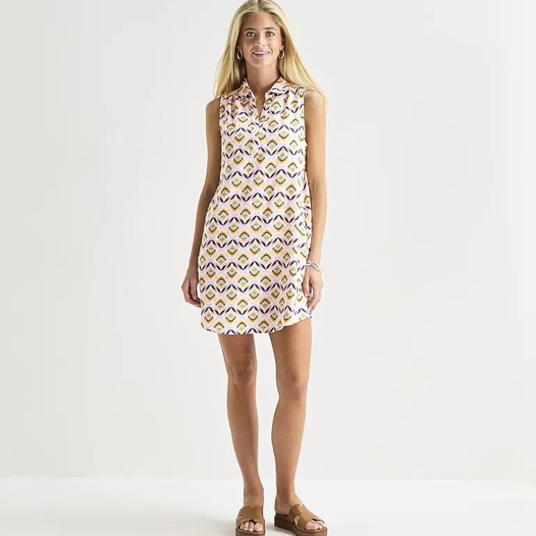 St. John's Bay Womens Sleeveless Sheath Dress