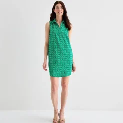St. John's Bay Womens Sleeveless Sheath Dress