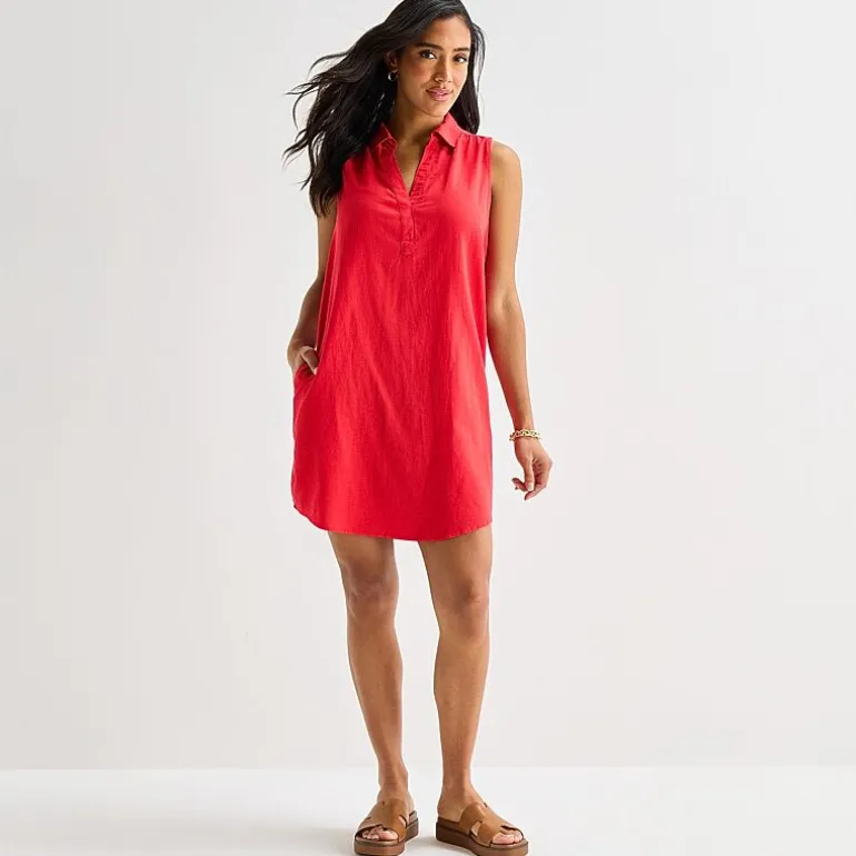 St. John's Bay Womens Sleeveless Sheath Dress
