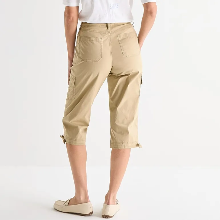 St. John's Bay Womens Straight Capri Pant