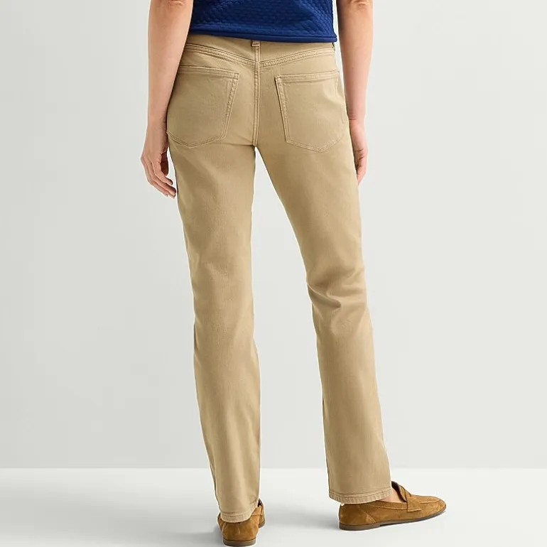 St. John's Bay Womens Straight Leg Jean