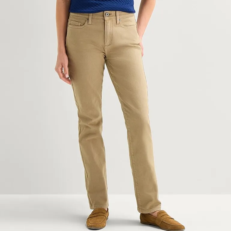 St. John's Bay Womens Straight Leg Jean