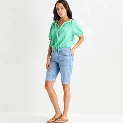 St. John's Bay Womens 11" Tall Bermuda Short