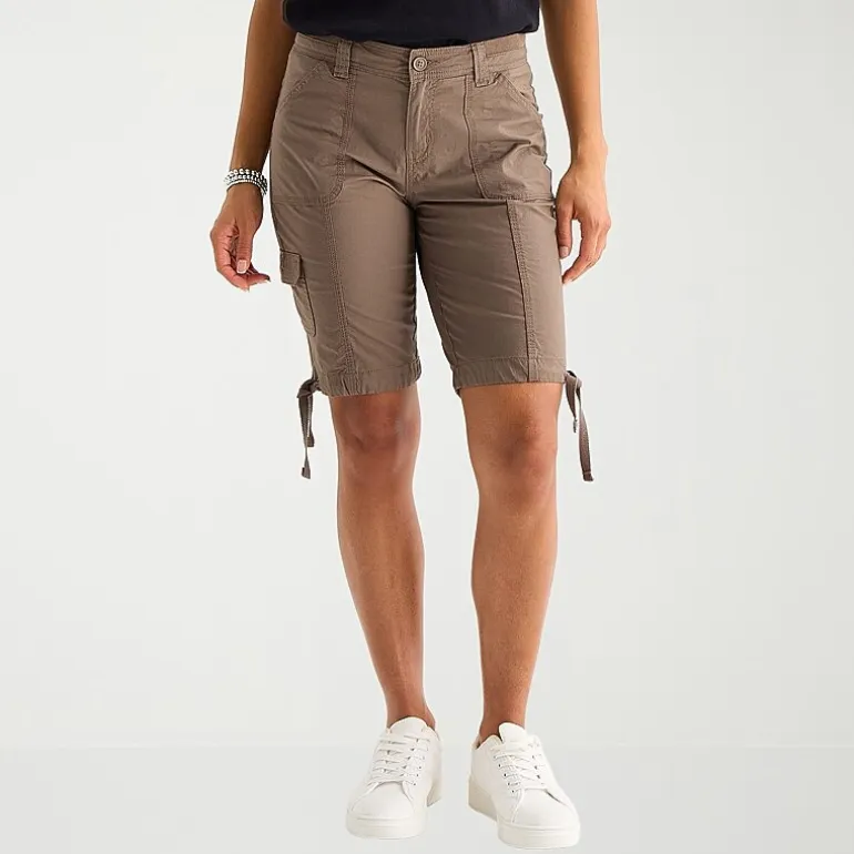 St. John's Bay Womens 11" Tall Bermuda Short