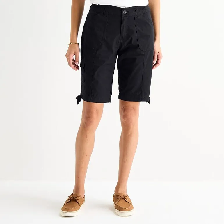 St. John's Bay Womens 11" Tall Bermuda Short