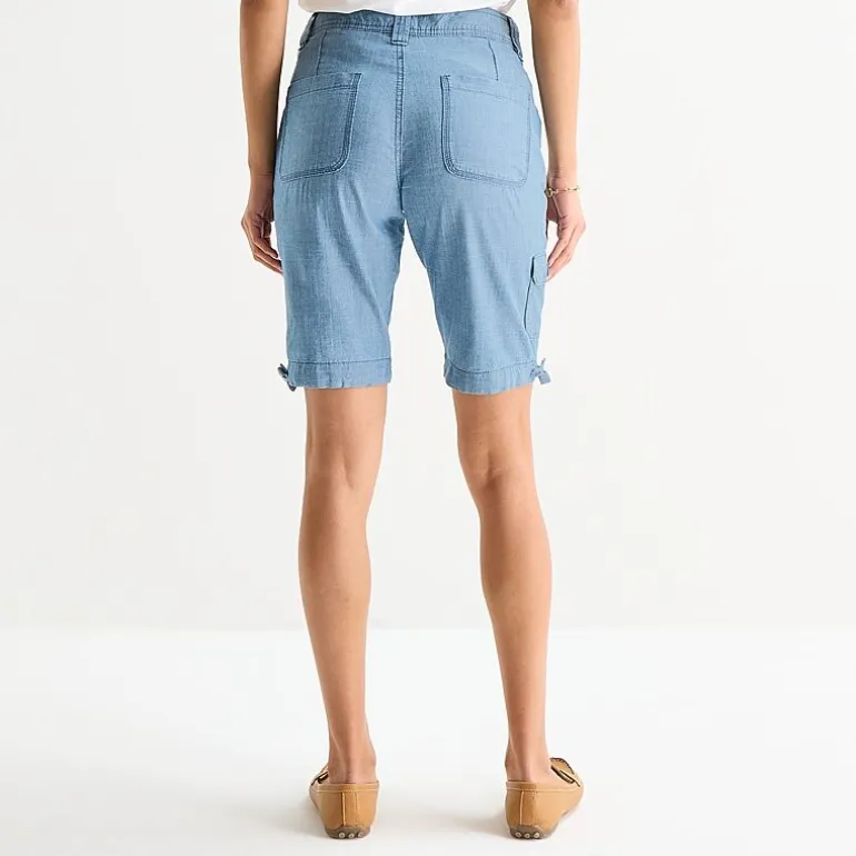 St. John's Bay Womens 11" Tall Bermuda Short