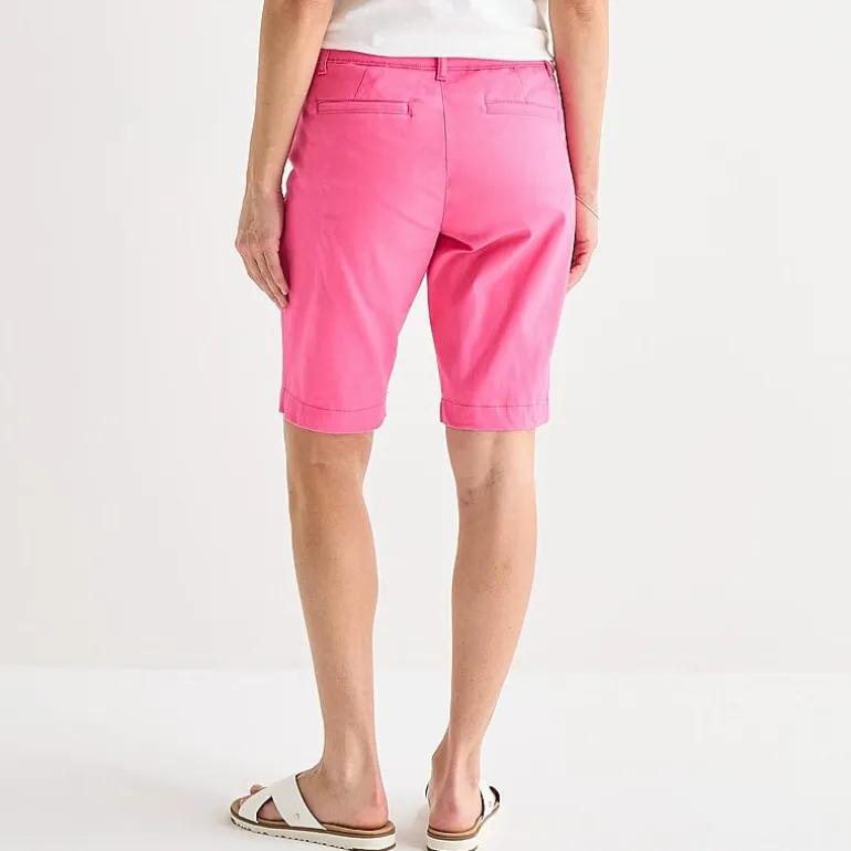 St. John's Bay Womens 11" Tall Bermuda Short