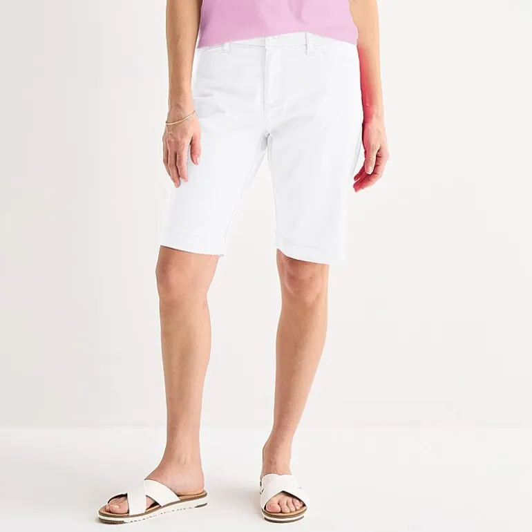 St. John's Bay Womens 11" Tall Bermuda Short