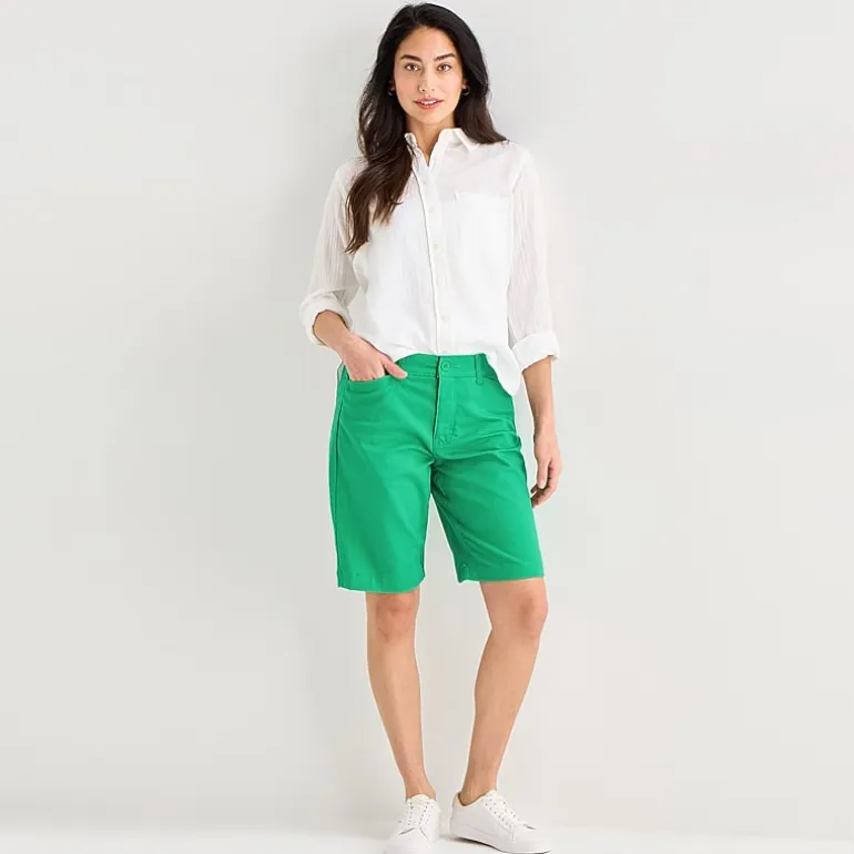 St. John's Bay Womens 11" Tall Bermuda Short