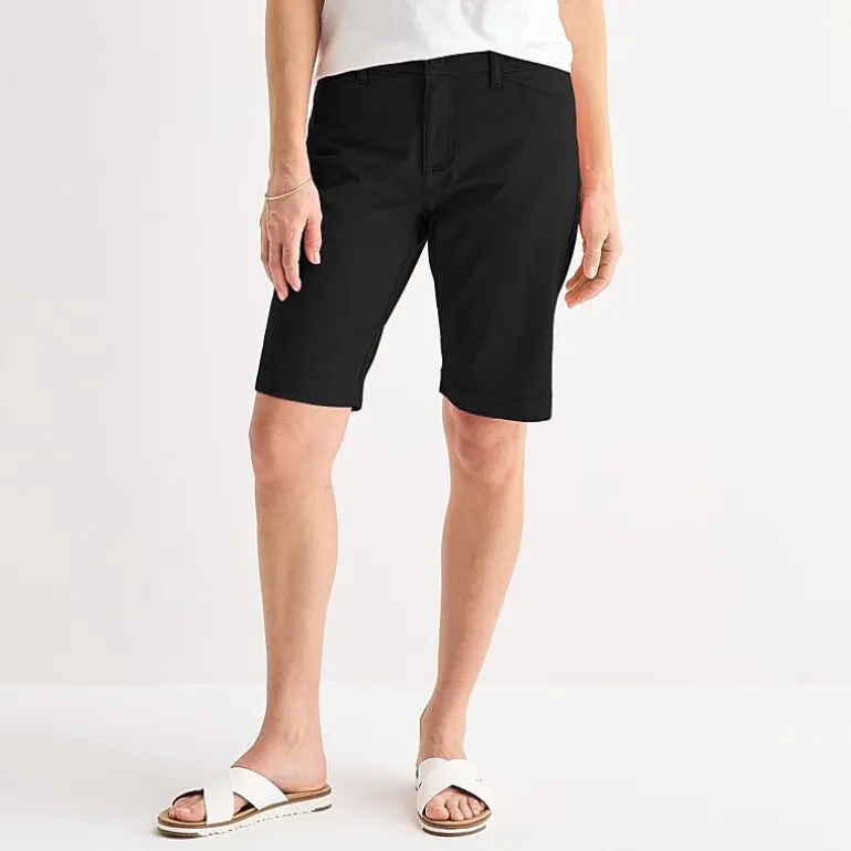 St. John's Bay Womens 11" Tall Bermuda Short