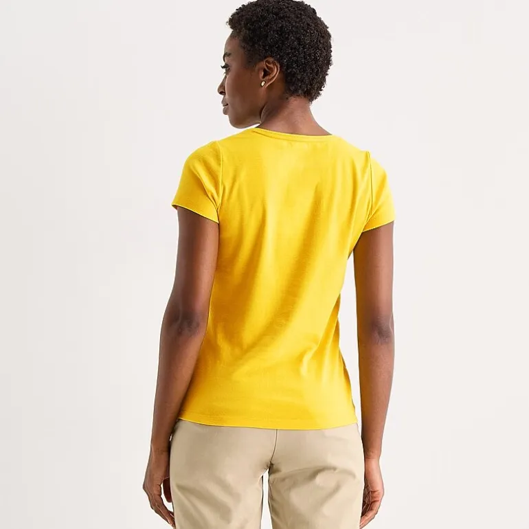 St. John's Bay Womens Tall Crew Neck Short Sleeve T-Shirt