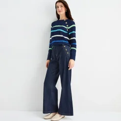 St. John's Bay Womens Tall High Rise Wide Leg Jean