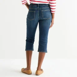 St. John's Bay Womens Tall Mid Rise Capri Jean