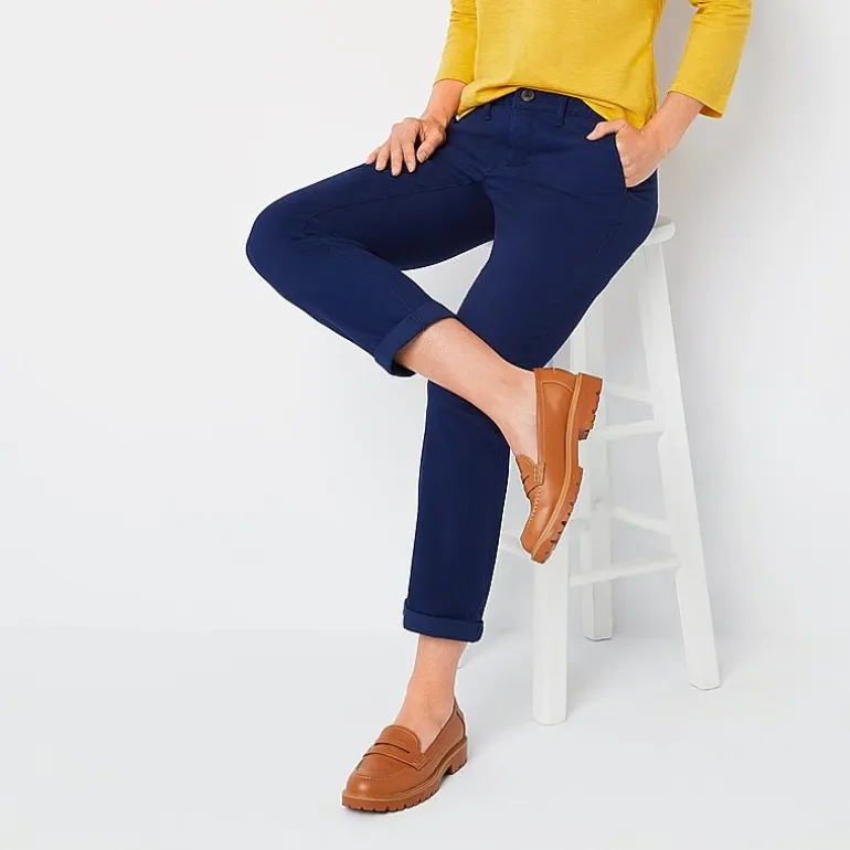 St. John's Bay Womens Tall Straight Mid Rise Pant