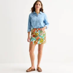 St. John's Bay Womens Tall Womens Skort