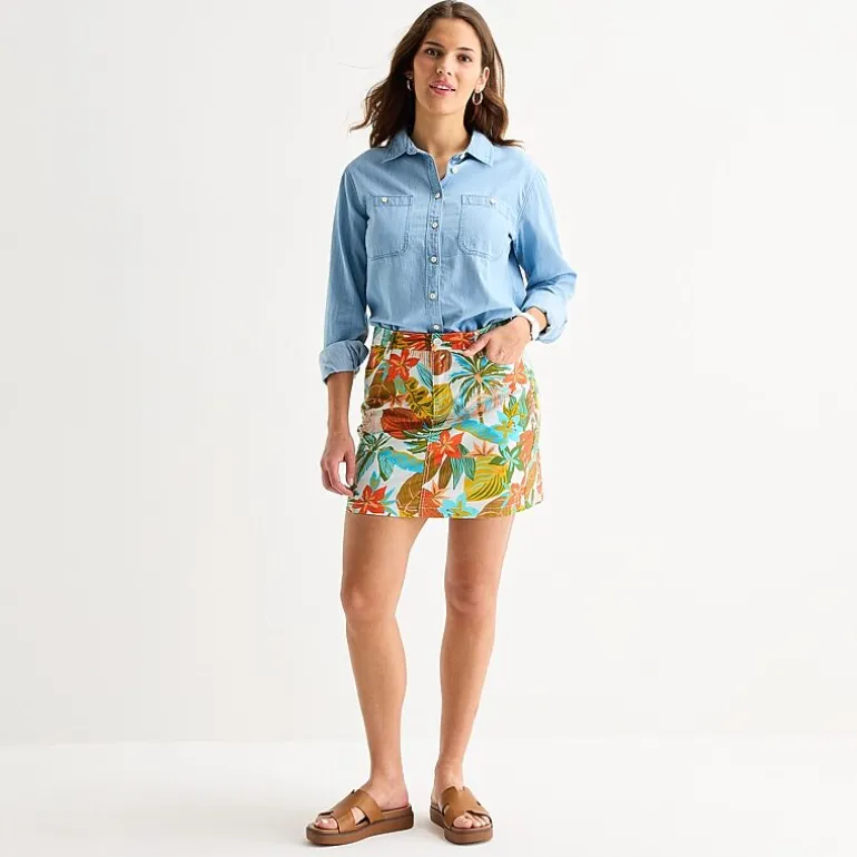 St. John's Bay Womens Tall Womens Skort
