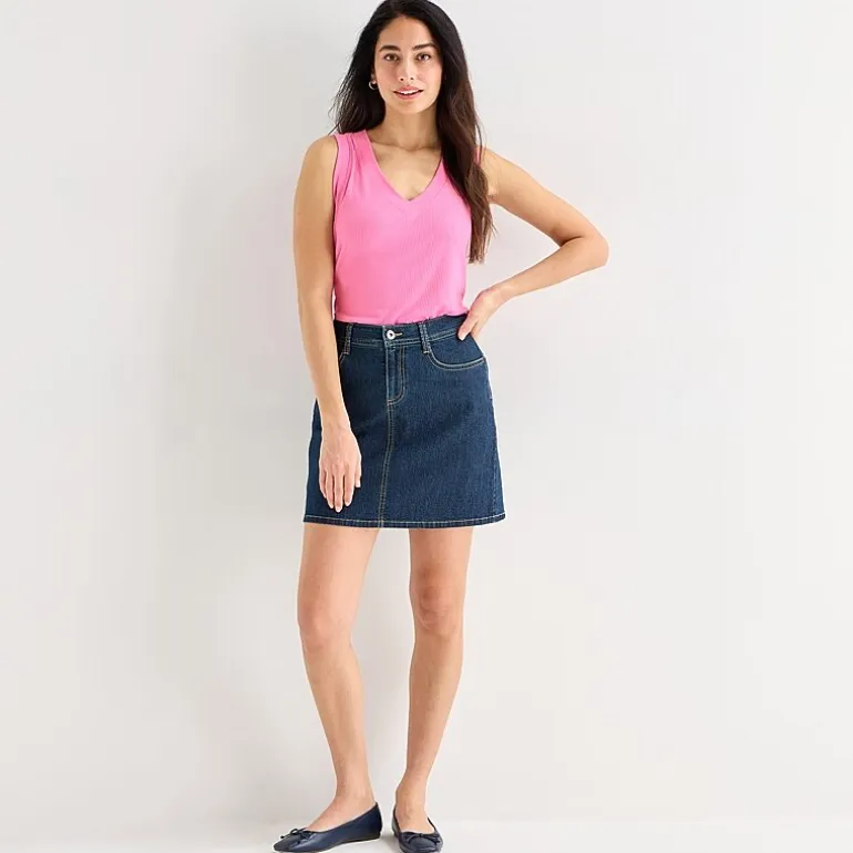 St. John's Bay Womens Tall Womens Skort