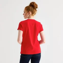 St. John's Bay Womens V Neck Short Sleeve T-Shirt