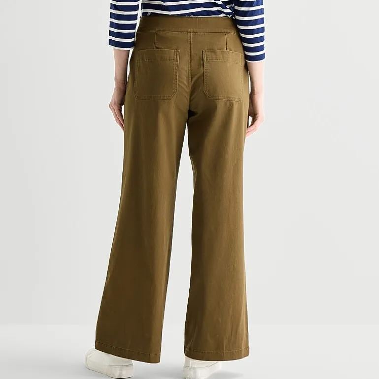 St. John's Bay Womens Wide Leg Trouser