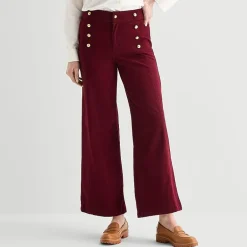 St. John's Bay Womens Wide Leg Trouser