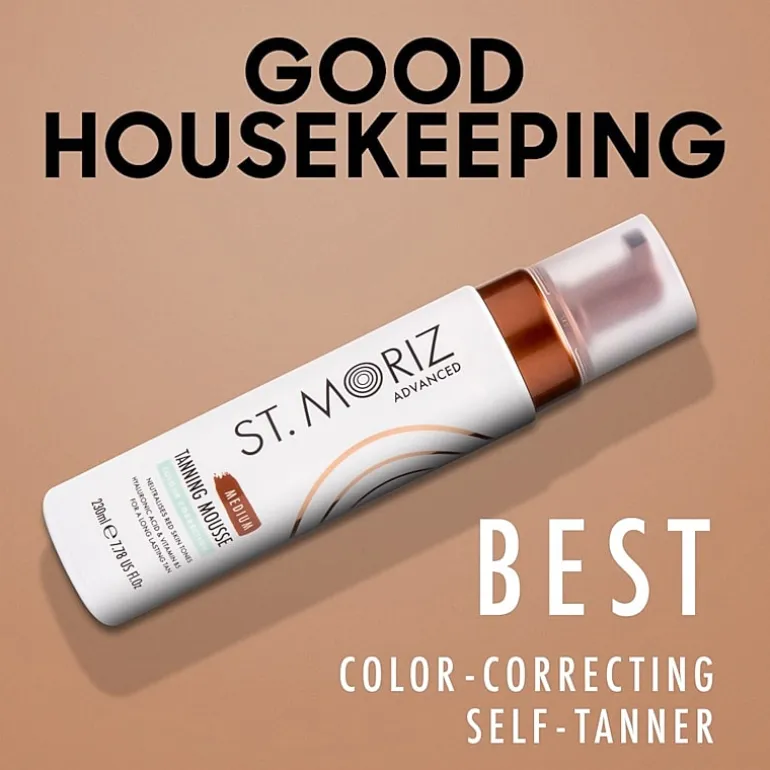 St. Moriz Advanced Color Correct Tanning Mousse - Medium