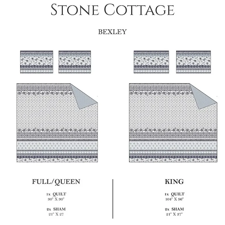 Stone Cottage Bexley Quilt Set