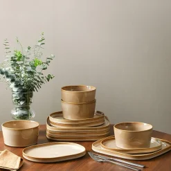 Stone + Lain Cairo 24-pc. Stoneware Dinnerware Set