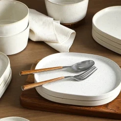 Stone + Lain Cairo 24-pc. Stoneware Dinnerware Set