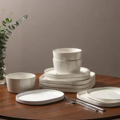 Stone + Lain Cairo 24-pc. Stoneware Dinnerware Set